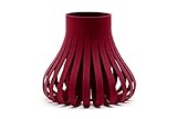  HEY-SIGN Vase en verre Enya avec embout en feutre Hey Sign_Couleur : 21 Bordeaux