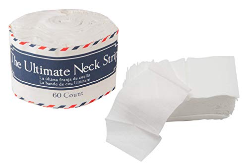 AMZ Neck Strips. Pack of 60 Stretchable neckbands for hair, barber, make-up, waxing