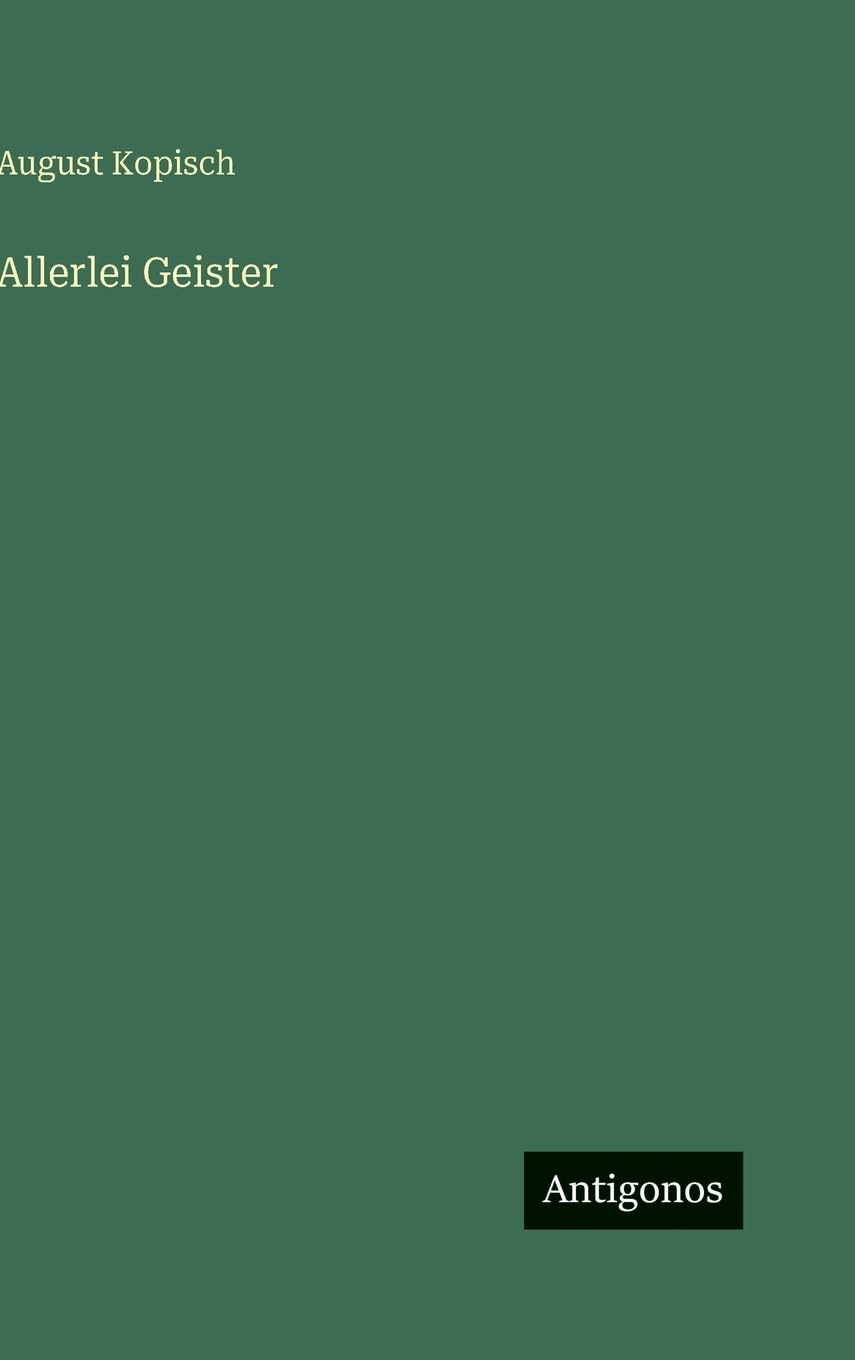 Allerlei Geister