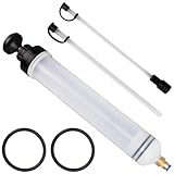 AFAK 手動オイルポンプ 注射器タイプ 吸引&放出 オイル交換 メンテナンス 連結ノズル付き 狭所 ボート 車