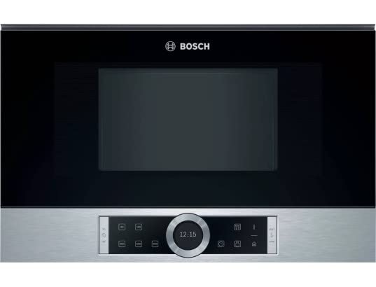 Bosch MDA BFR634GS1 Integrado 21L 900W Acero inoxidable - Microondas (Integrado,...