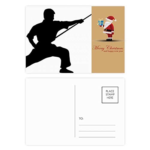 Cartes postales chinoises Shaolin Kung Fu pour remplacer les cartes de vœux ennuyeuses
