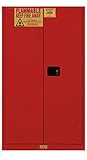 Durham 1060M-17 Flammable Storage, 60 Gallon, Manual, Red