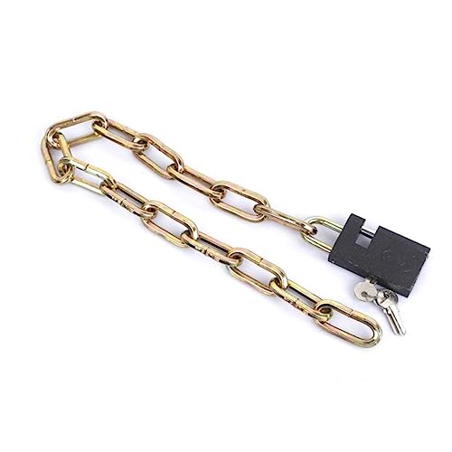 BESPORTBLE Bike Lock Chain Heavy Duty High Security Anti-Theft Locks Combination Chain Lock for Motorbike Gate Fence Garage
