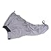 Adjustable Waist Spray Skirt with Quick Release Elastic Strap – Waterproof 290T Polyester Cockpit Cover for, Canoe & Small Boat (Size M, Gray)(Grays)