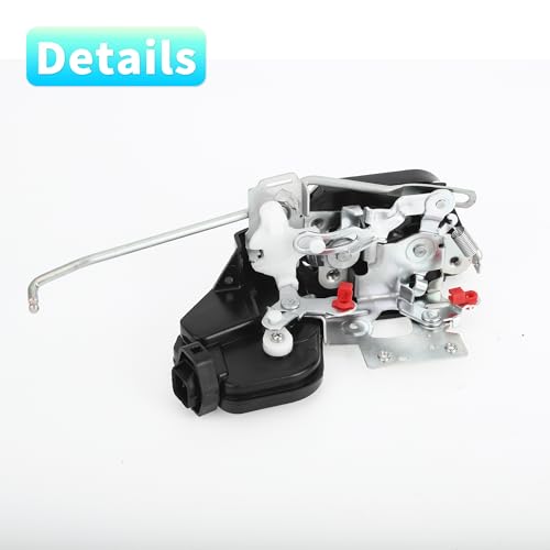 Image of X AUTOHAUX Replacement Front Right Passenger Side Power Door Lock Actuator Motor for Kia Sportage 2005-2010 Door Latch Actuator Assembly Replace No.813211F010 /813211F020 Black