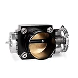 muge racing 70mm Throttle Body for Ford, Mazda, Honda and More, Universal High-Performance Throttle Body Compatible with ETC Systems, Aluminum Alloy, Black