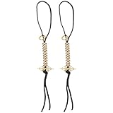 LALAFINA Buddhist Bead Counter Metal Prayer Beads Tally Tool Durable Rope Cord for Meditation Chanting and Mindfulness