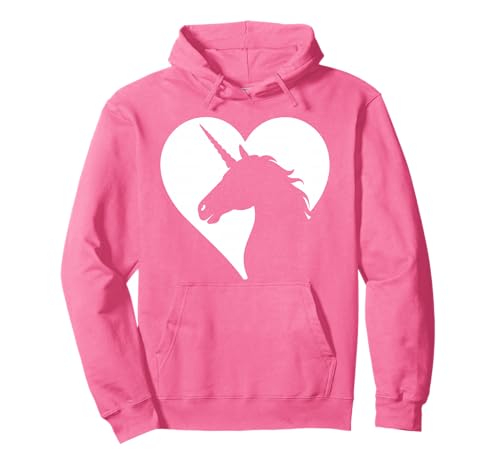 Cute Pink Unicorn Pullover Hoodie
