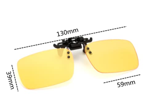 LATRAT Clip on lenti occhiali per bloccare la luce...