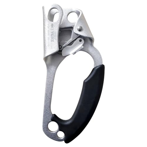 Image of Udyogi Heavy-Duty Rope Clamp for Climbing, Camping, and Outdoor Activities | Quick-Lock Design | Anti-Slip | Ascender for Right Hand Use