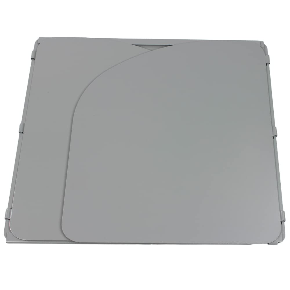 Protection contre les intempéries en métal pour gazinière de camping-car, caravane, bateau, réglable, gris