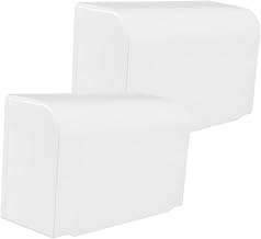 NOLITOY 4 Peças Tampa De Tomada Tampas De Tomada De Placa De Parede Tampas De Tomada Para Tomadas Tampas De Janela Bem Tampas Externas Tampas De Tomada Preta Caixa De Respingos Branca