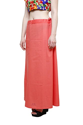 Image of Pistaa's combo of Women's Cotton Best Plain Solid Indian Readymade Inskirt Saree petticoats