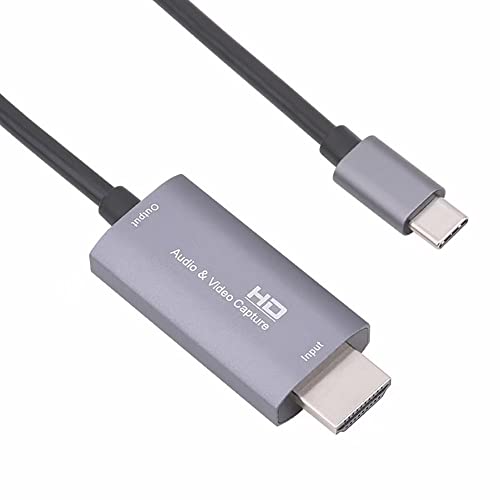 HDMI-Compatible to Type-C HD Audio Video Capture Card Cable Adapter Game Live for Gaming Live Streaming Video Recorder Parts - Thumbnail 3