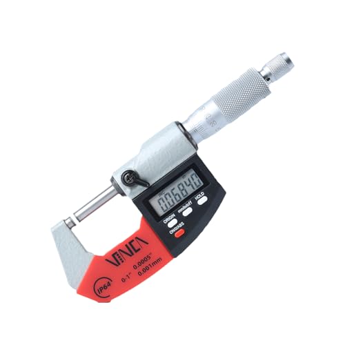 VINCA Absolute IP64 Origin Digital Micrometer, DMCA-0105 0-1