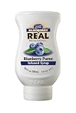 Reàl Infused Exotics, Blueberry, 500 ml, Sciroppo di Mirtilli, Vegano, Squeeze Bottle, Ideale per Cocktail, Frullati, Topping e Smoothie