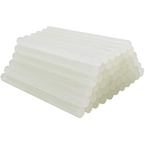 FANGZIDM 150 x 11mm Hot Melt Glue Sticks Universal Transparent Super Sticky Adhesive Pack of 45PCS Cover