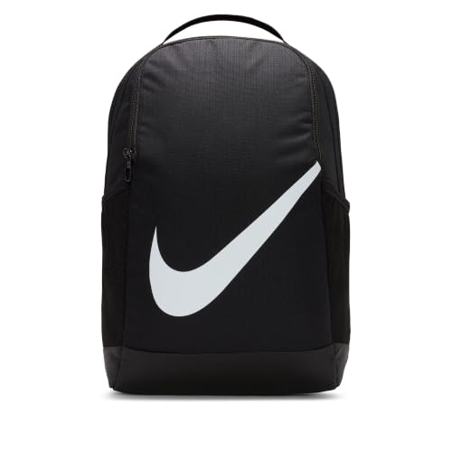 Bolsa de deporte Nike Brasilia negra con almacenamiento multifuncional