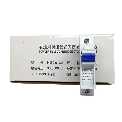 Base HG30-32 2P interrupteur d'isolation de fusible 10x38 380V pour tableau