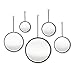 Pendulum Mirrors Set of 5 Black