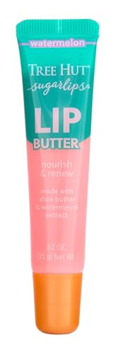 Tree Hut Watermelon Sugarlips Lip Butter, Mothers Day Gifts, Hydrating Lip Care to Lock in Moisture & Nourish Lips, Smooth & Soft Finish, 0.52 fl oz