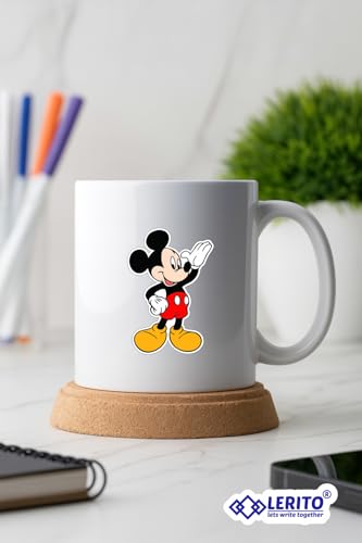 Image of Mickey Mouse Stickers for Kids & Teens - Vinyl Decals | Waterproof Stickers for Laptops, Water Bottles, Bikes