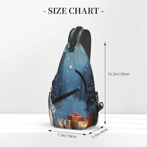 Bolso cruzado unisex para viaje y senderismo miniatura 2