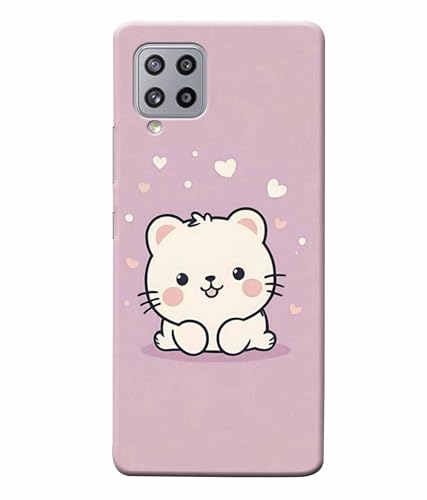 Image of Printed Hard Back Case Cover & Compatible for Samsung Galaxy F22 / Samsung Galaxy M22 | Toyes Panda (Multicolor) - D1186