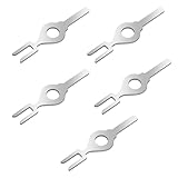 XwaYexa Fork-Shaped Light Switch Key, Locking Switches Key for Commercial Switches, Tamper Proof Electrical Switch Key, HBL1209 for Hubbell Kellems (5 PCS)