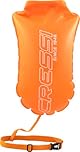 CRESSI dal 1946 - Glide Swim Buoy - Boa di Segnalazione Gonfiabile Pratica e Compatta per Massima Visibilità di Nuotatori, Snorkelisti e Triatleti in Mare o Acque Libere Libere - Arancio - 28L