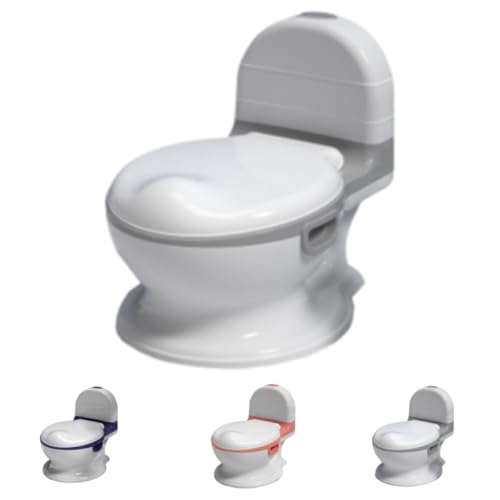 Gtzbciv子供用 おまる 補助便座 洋式 トイレ トレーニング 幼児用便座 キッズ用便座 キッズ用トイレ トイレ練習 トイレトレーニング (ゲーテ・ホワイト,PUクッション)