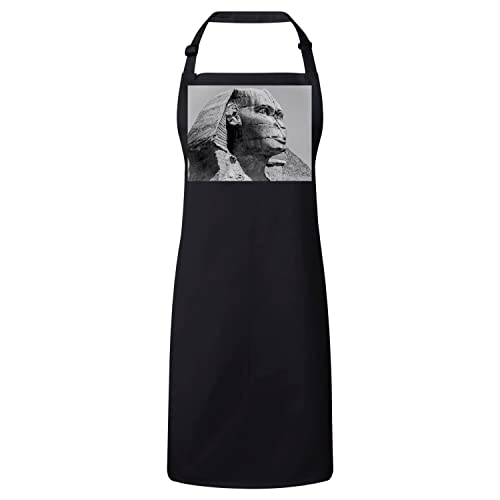 Tablier cuisine premium coton motif Egypte pour protection chef