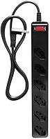 Filtro de Linha iCLAMPER Energia 6 com Proteção contra Surtos Elétricos(DPS) 6Tomadas, 3 Pinos, 10 Amperes para PC, Notebook, Roteador, Monitor, Impressora, PS5, Alexa e etc, Bivolt, Cabo de 1,5m