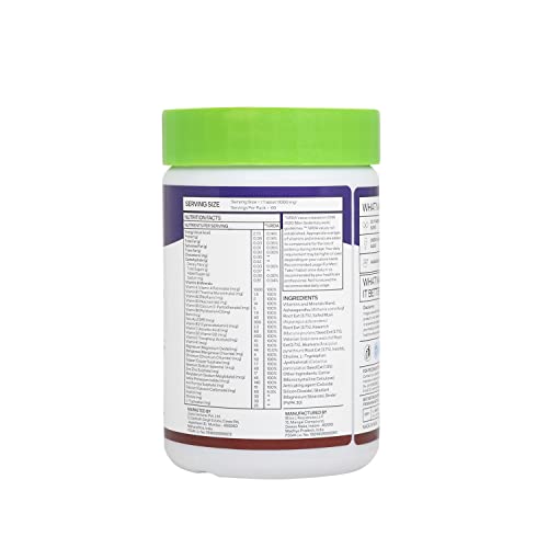 OZiva Wellness Combo For Men (60 Veg Tablets of Daily Men’s Multi with Multivitamins & Minerals And 60 Veg Capsules of Omega 369 With Vegan Omega) For Energy Stamina Immunity &... - Image 6