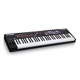 M-Audio Oxygen Pro 61 - Teclado controlador MIDI USB de 61 teclas con pads de ritmos, perillas, botones y atenuadores asignables y pack de software
