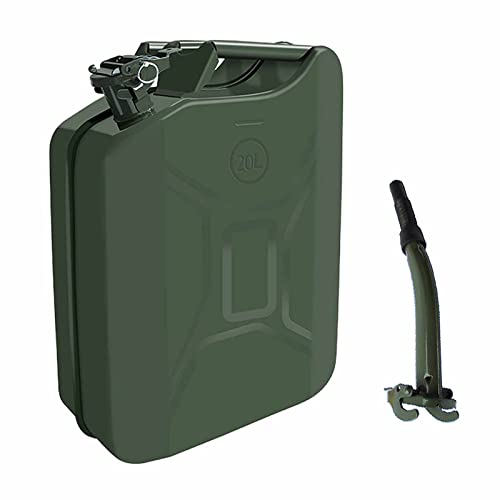 Réservoir de Carburant 5L 10L 20L avec Bec Flexible pour Essence et Diesel
