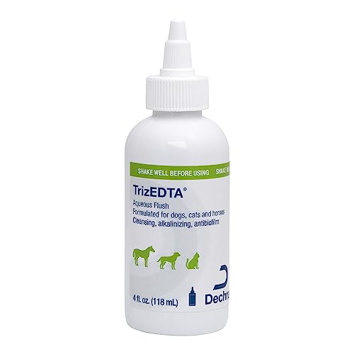 TrizEDTA Aqueous Flush for Dogs Cats and Horses 4 oz