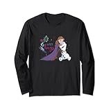 ディズニー アナと雪の女王 アナとオラフ フレンズ 暖かい抱擁 胸のポートレート 長袖Tシャツ