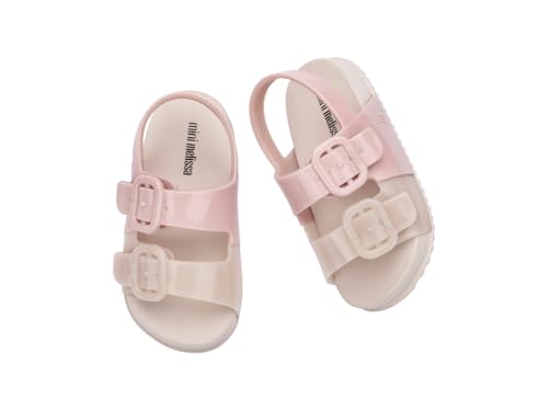 Image of mini melissa Cozy Jelly Sandals for Toddlers & Little Kids - Summer Sandal w /Adjustable Back Strap, Jelly Shoes for Girls & Boys
