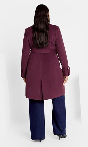 City Chic Women's Coat-Gillian4