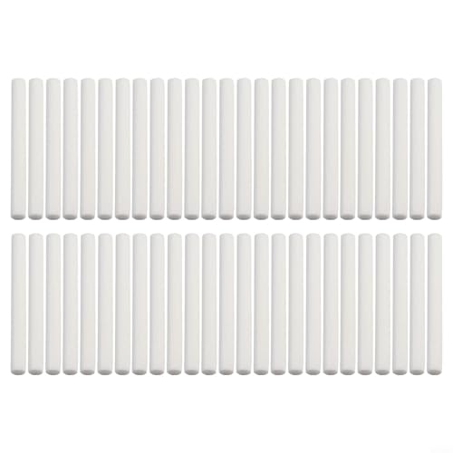Spelonify Esponjas de filtro de repuesto para humidificador de coche, 50 piezas, recambios de algodón para barras difusoras de aceite esencial, adecuadas para dispositivos de ventilación de vehículos