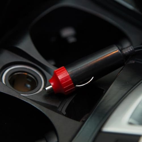 Compresor de aire portátil 12v 100w con manómetro digital e inflador 4