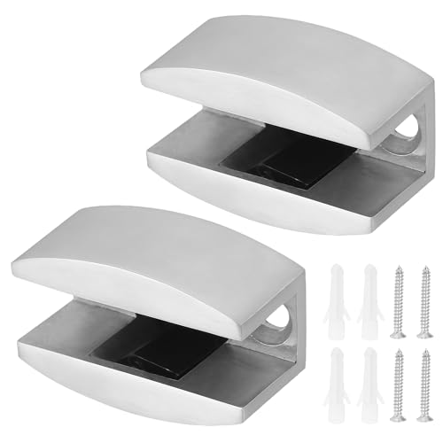 GOEDCH Guida a Pavimento per Porta Scorrevole in Vetro: 2