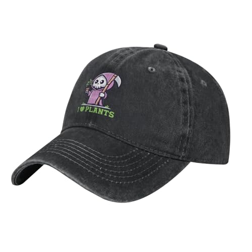 Gorra de béisbol estilo vintage con estampado Grim Reaper miniatura 2