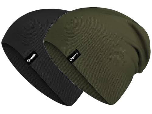 Bonnet de chimio léger respirant en coton doux pour running