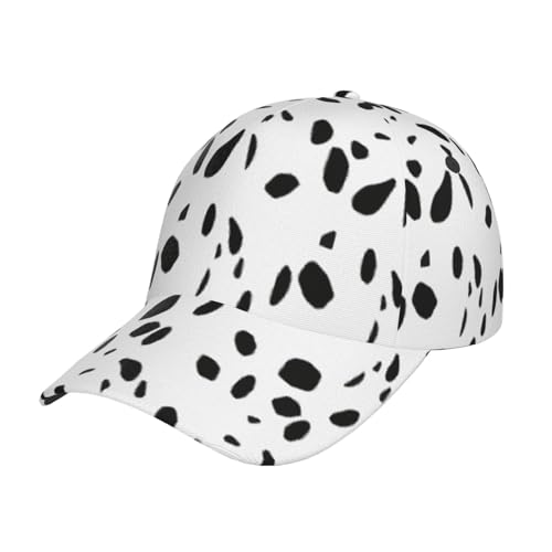 Gorra béisbol con estampado dálmata algodón ajustable miniatura 1