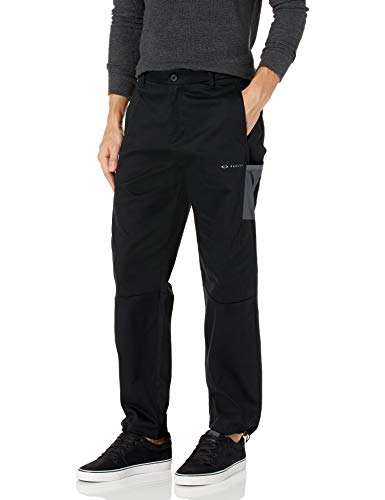 Oakley Men's Progression Cargo Pant, Blackout, 36