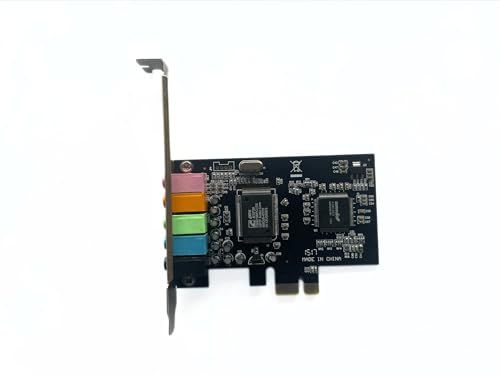 Millennium Technology PCI-E PCI Express 5.1 Channel 3D Audio 6 Channels Digital Sound PCIe Card 5.1 Solid Capacitors - Image 3