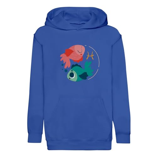 Sweat à capuche enfant poissons astrologie Fabulous hoodie premium